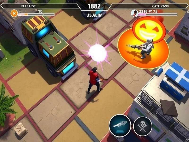 Free Fire Titans Intense Battle Gameplay Free Fire Titans Gameplay Screenshot