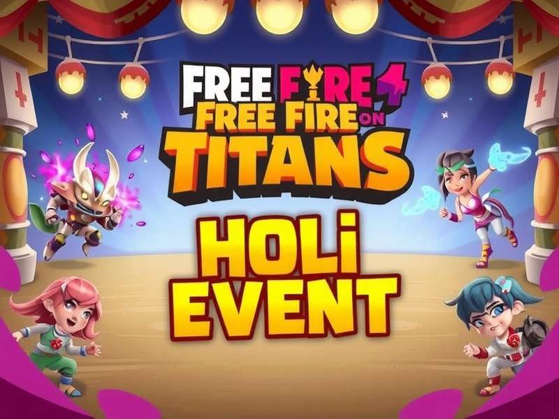 Free Fire Titans Holi Festival Challenge Skins Free Fire Titans Holi Event