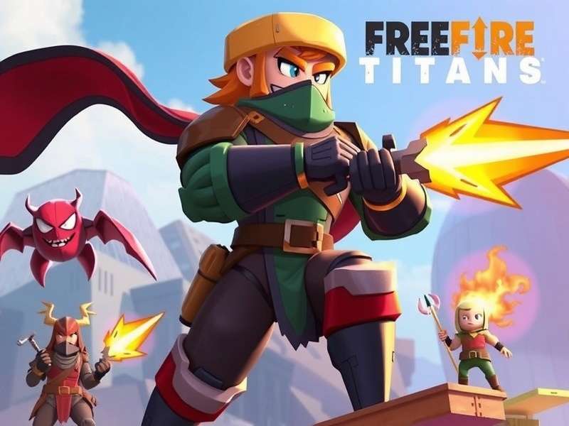 Free Fire Titans Official Cover Free Fire Titans Game Cover